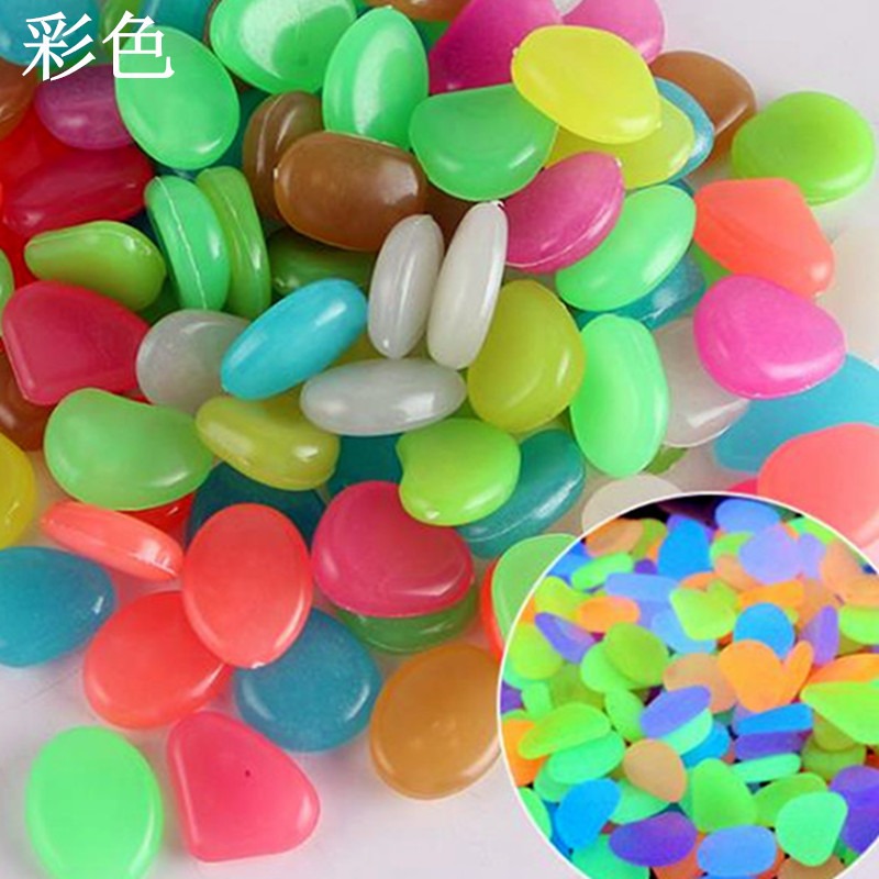 Aquarium Fish Breeding - Luminous stones 100 luminous pebbles fish
