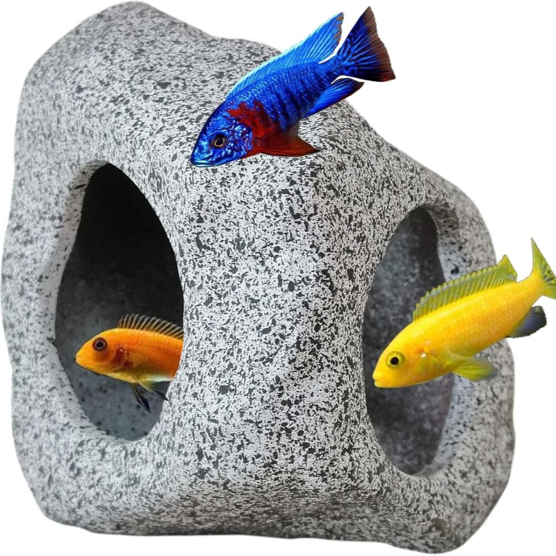 Aquarium Fish For Sale Online - Fish Tank Cave Stone Landscaping Decoration
