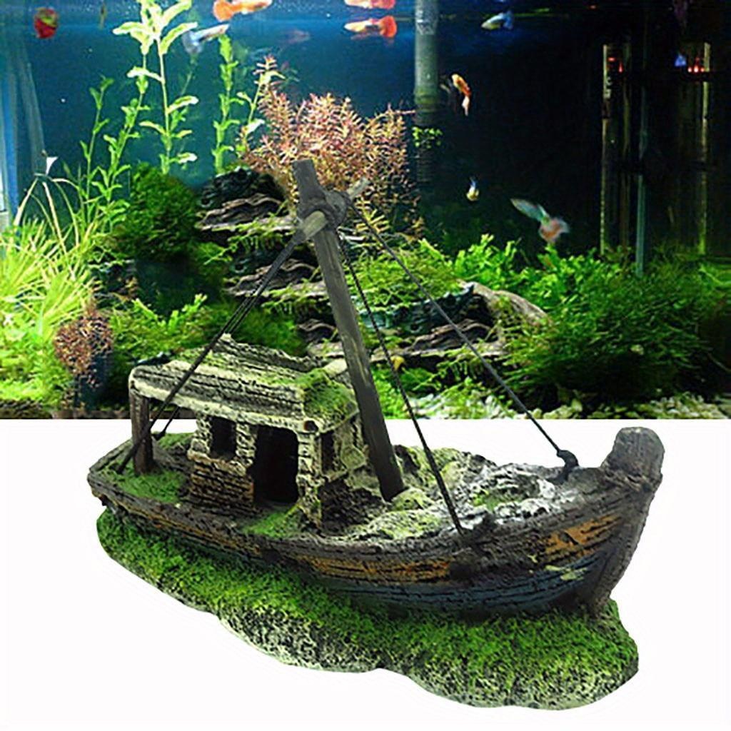 Aquarium Fish For Sale Online - Aquarium Fish Tank Landscape Wreck Ship