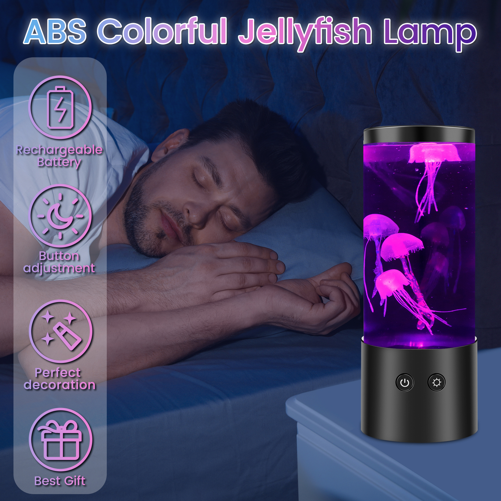 Jellyfish Night Light LED Fish – Aquarium Fish Lamp Bewertung und Preis