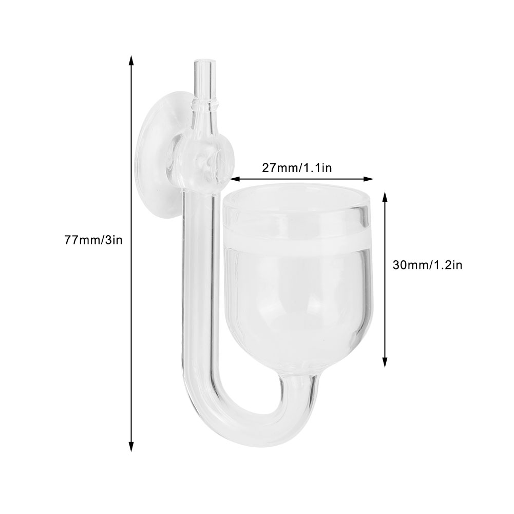 CO2 High Transparent Glass Ref – Co2 Diffuser Planted Bewertung und Preis