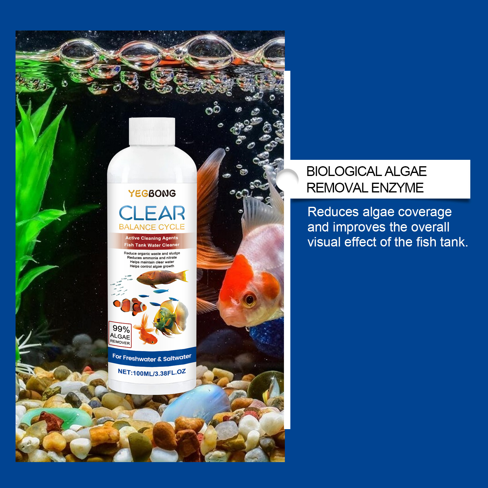 Aquarium Water Clarifier 100ml – Aquarium Fish Breeding Bewertung und Preis