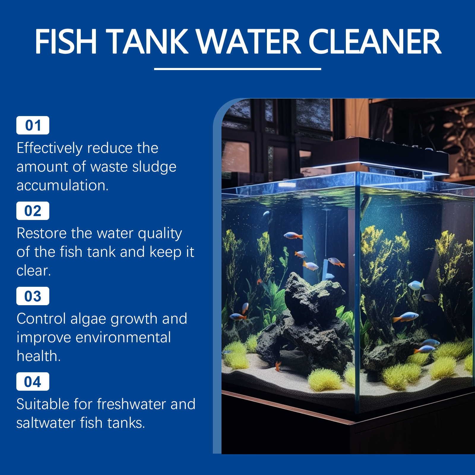 Aquarium Water Clarifier 100ml – Aquarium Fish Breeding Bewertung und Preis
