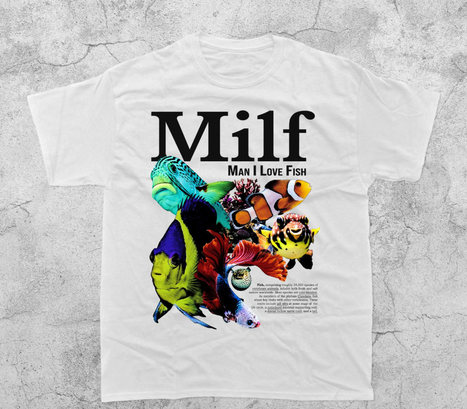 Man I Love Fish Vintage T-Shir – Aquarium Fish Meme Bewertung und Preis