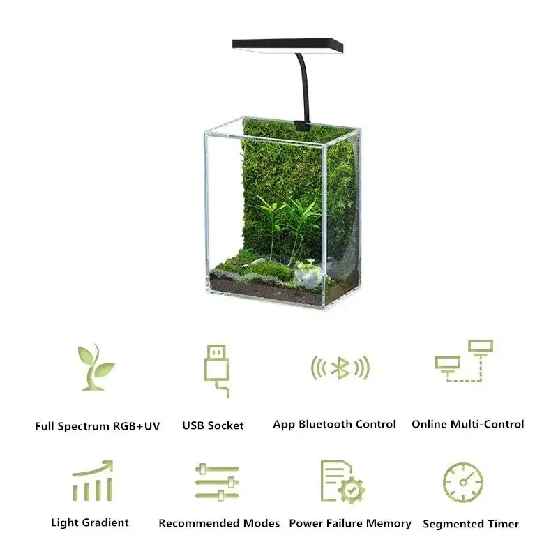 WEEK AQUA Mini 9 Pro USB Nano  – Aquarium Fish Light Lamp Bewertung und Preis