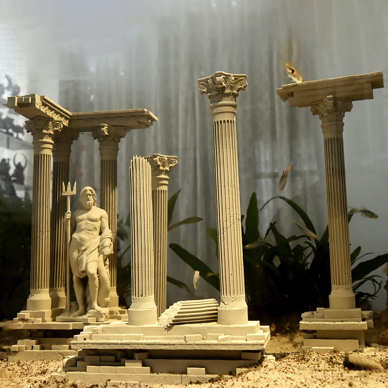 Roman Column Decoration Resin  – Aquarium Fish For Sale Online Bewertung und Preis