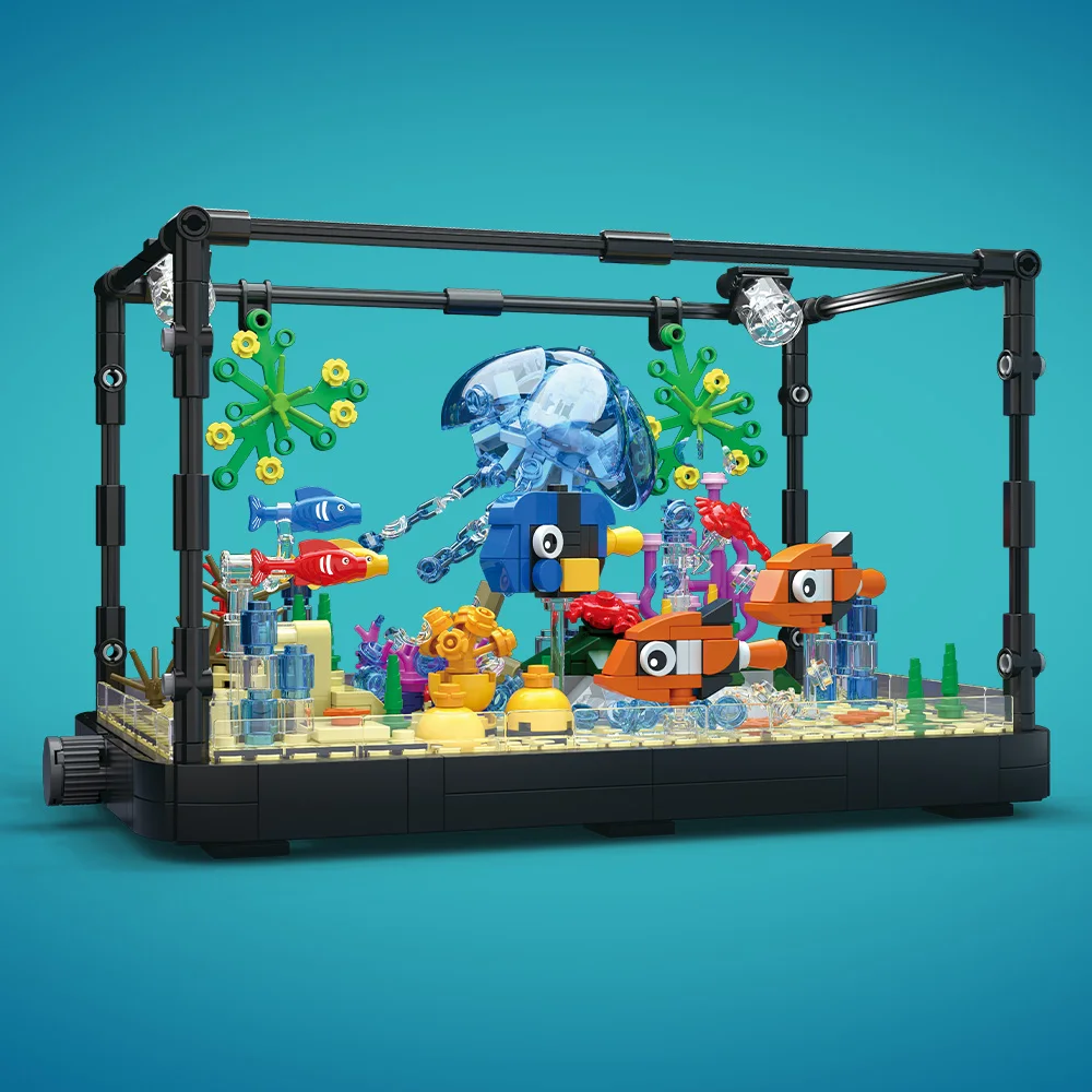 Fish Tank Building Block Set w – Aquarium Fish Breeding Bewertung und Preis