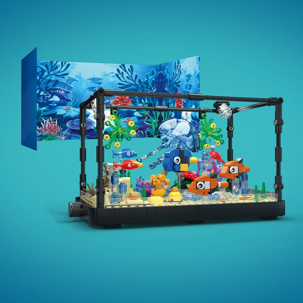 Fish Tank Building Block Set w – Aquarium Fish Breeding Bewertung und Preis