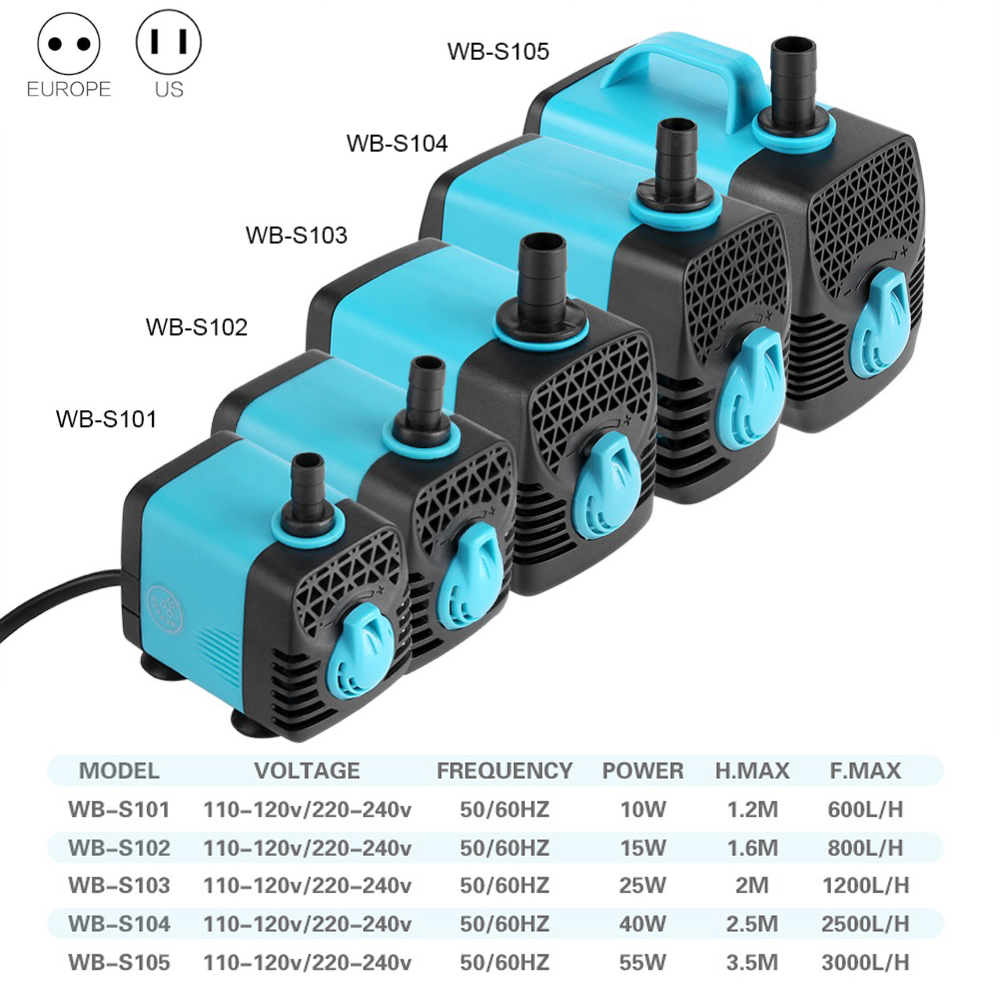 220V Ultra Quiet Submersible W – Aquarium Fish Images Bewertung und Preis