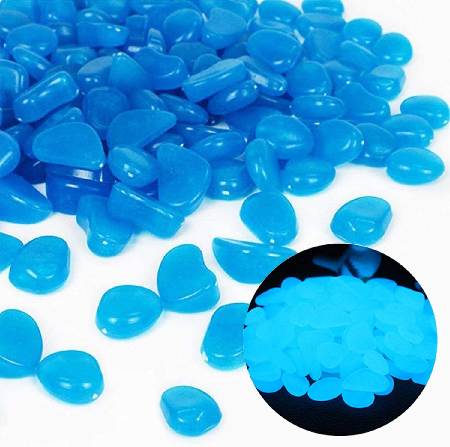 Fish Tank Rocks Glow Blue Pebb – Aquarium Fish Breeding Bewertung und Preis