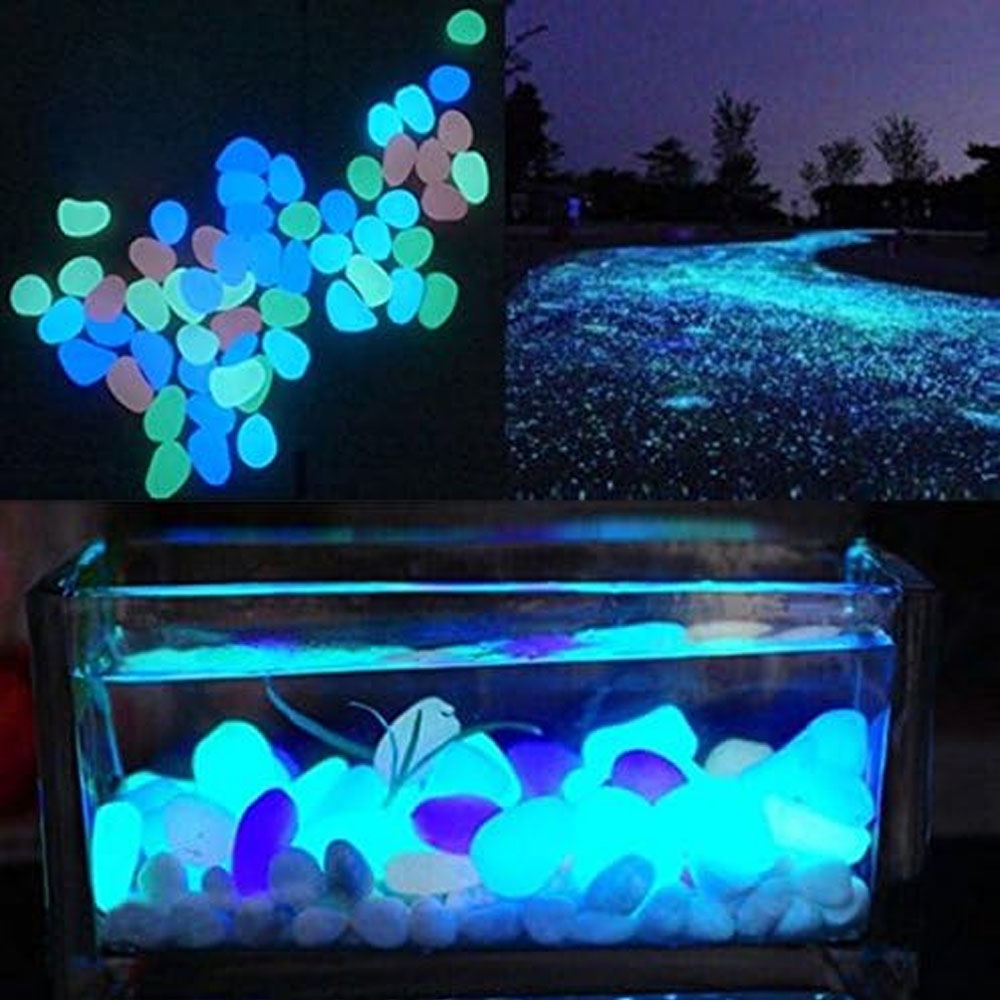 Fish Tank Rocks Glow Blue Pebb – Aquarium Fish Breeding Bewertung und Preis