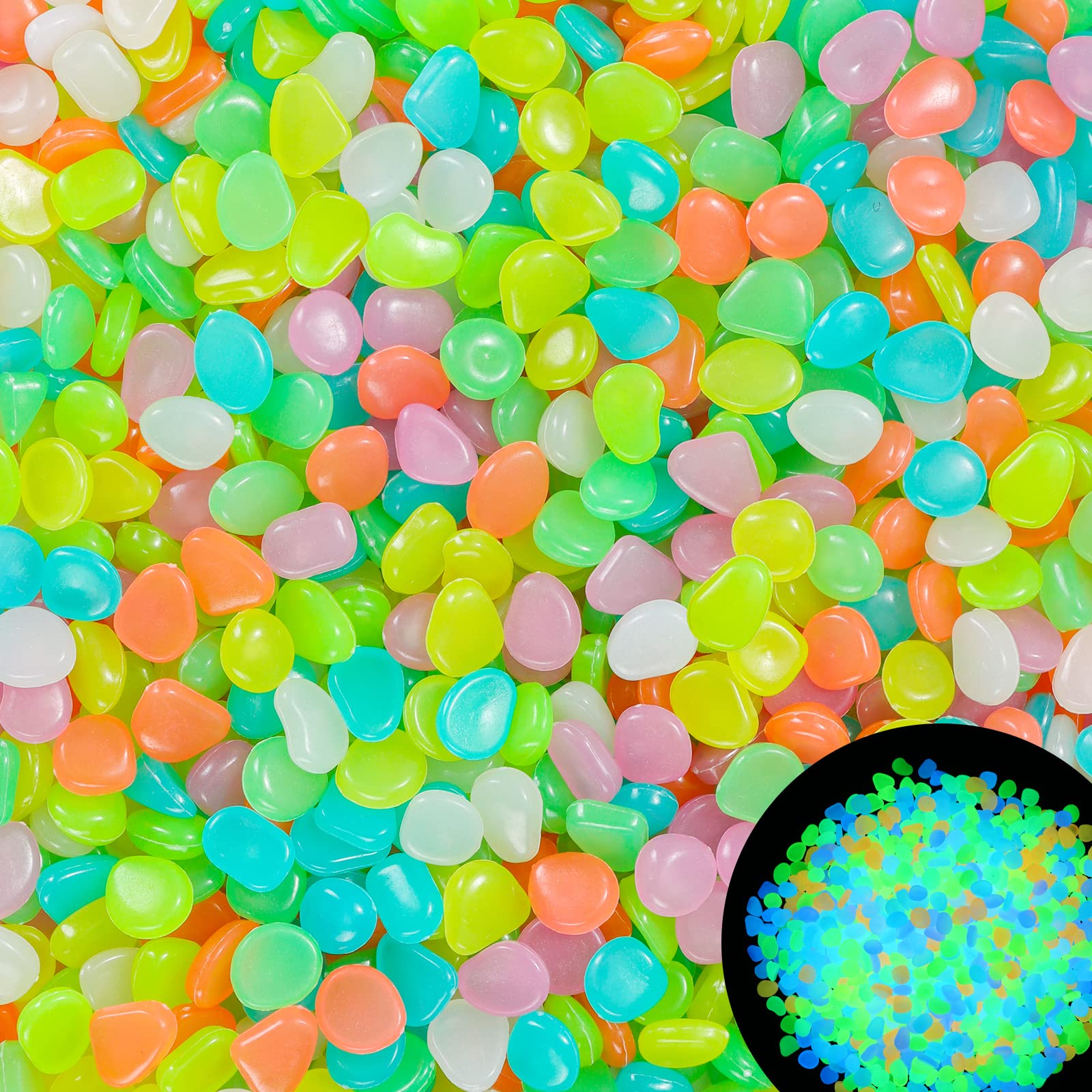 100Pcs Glow in the Dark Garden – Aquarium Fish Breeding Bewertung und Preis