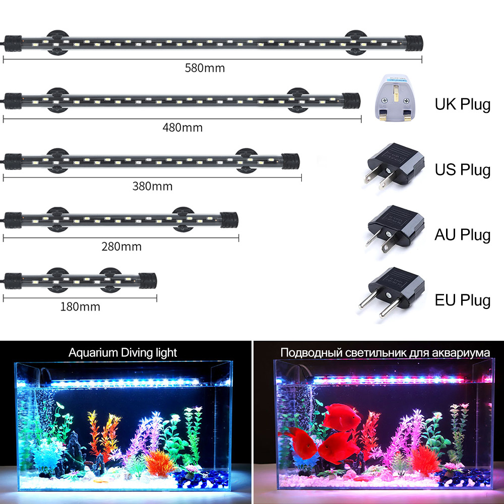 90-260V Aquarium Light LED Wat – Aquarium Fish Light Lamp Bewertung und Preis