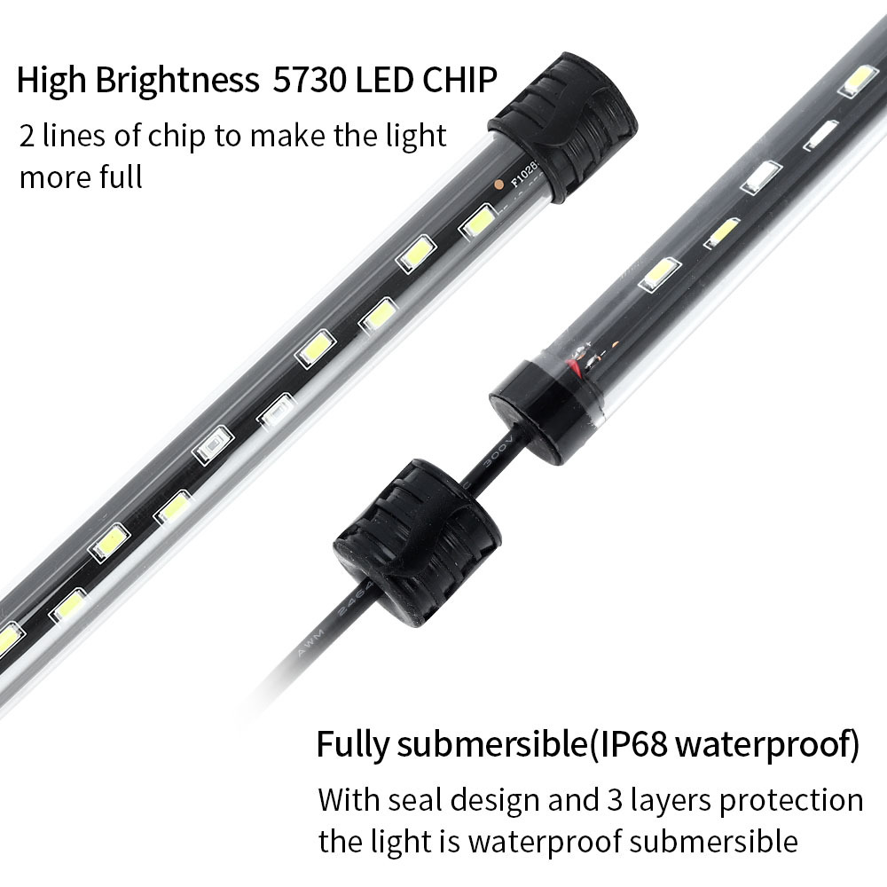 90-260V Aquarium Light LED Wat – Aquarium Fish Light Lamp Bewertung und Preis