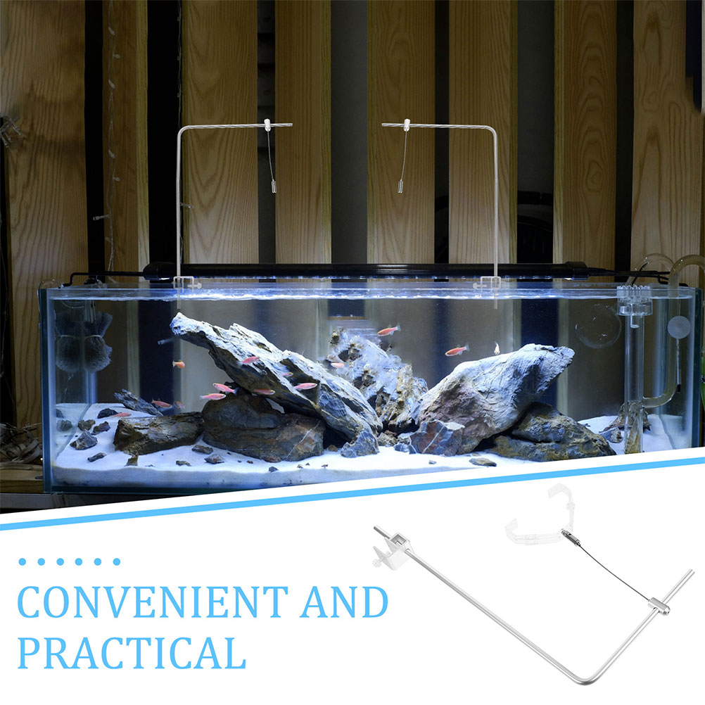 2pcs Aquarium Light Holder Wit – Aquarium Fish Light Lamp Bewertung und Preis